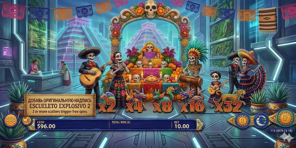 Esqueleto Explosivo 2 Slot tragaperras de esqueletos